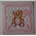 Barnedåb / Baby - Bamse - Rød