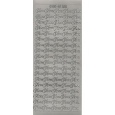 Tekst - Menu,Sølv