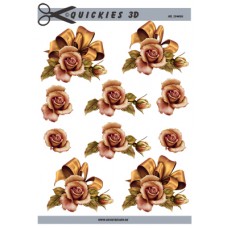 Quickies 3D - Kobber Rose