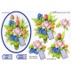 Blomster - Buket - Blå - Telegram