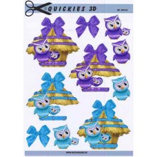Quickies 3d - Ugler med Hus