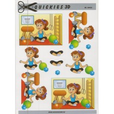 Quickies 3D - Gymnastikpige