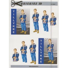 Quickies 3d- Konfirmand - Dreng