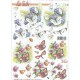Blomster - Blomster med sommerfugle