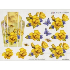 Blomster - Baggrund papir