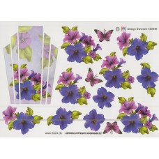 Blomster - Baggrund papir