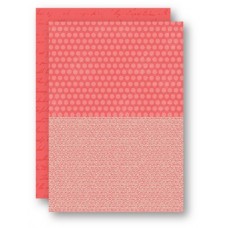 Basis Papir - Background Sheets - Salmon dahlia