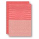 Basis Papir - Background Sheets - Salmon dahlia