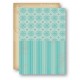 Basis Papir- Background Sheets  - Turquoise Ornament