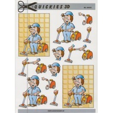 Quickies 3D - Rengørings Mand