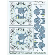 Hobbydots ark - Baby - Elefant - Dreng