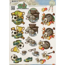 Yvonne Creation - Fodbold - Dart - Stol