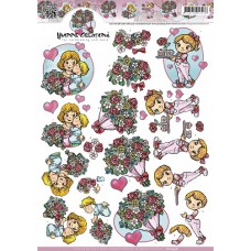Yvonne Creation - Mor - Pige - Buket
