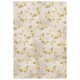 Castello Papir - Beige med Gule Roser