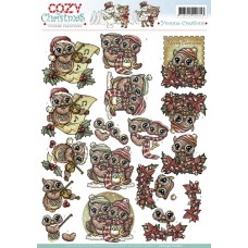 Yvonne Creation - Cozy Christmas  - Ugler