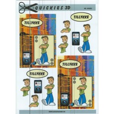 Quickies 3D - Konfirmation - Dreng