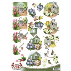 Amy Design - Påskeliljer - Fugle - Tulipaner