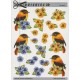Quickies 3D - Fugle - Blomster