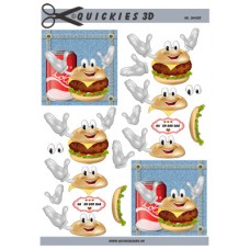 Quickies 3d - Sjov Burger med Cola
