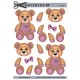 Quickies 3d - Bamse - Rød