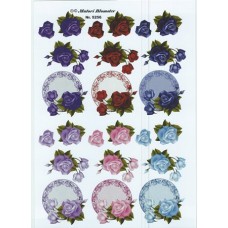 Blomster - Blomster med ramme- Små
