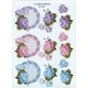 Blomster -Lilla  Rose i Ramme 