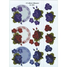Blomster - Roser i ramme