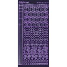 Hobbydots serie 017 - Mirror - Purple