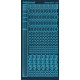Hobbydots serie 017 - Mirror - Turquoise