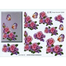 Blomster - Blomster med baggrund