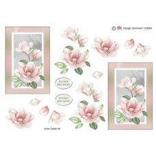 Blomster - Sart blomst i Ramme