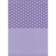 Basis Papir - Hjerter - Lilla