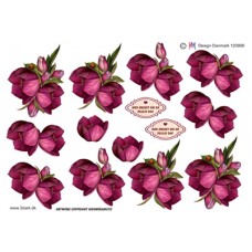 Blomster - Buket - Lilla 