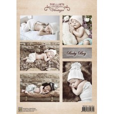 Barnedåb/Baby - Vintage ark