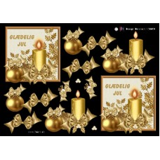 Jul - Dekoration  - Guld