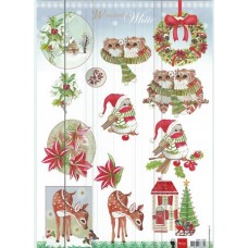 Jul - Bambi - Fugl - Krans