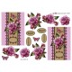 Blomster - Rose med baggrund