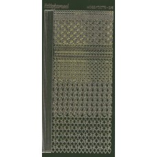 Stickers - Hobbydots serie 19 - Mirror Gold