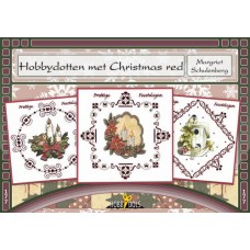 Hobbydols 177 - Hobbydotten met Christmas red