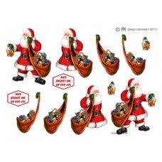 Jul - Nisse med gavesæk