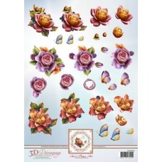 Ann/s Paper Art - Blomster - Roser