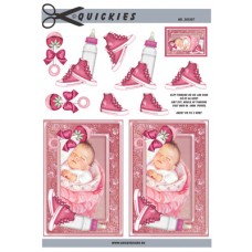 Quickies - Sovende Babygirl med babyting