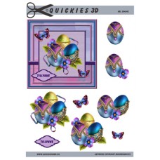 Quickies 3d  - Smukke fabergeæg i ramme