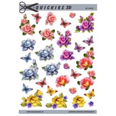 Quickies 3d -  5 Små Blomster