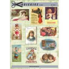 Quickies til Scrap - Nostalgiske billeder af reklamer