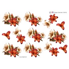 Blomster - Liljer i buket