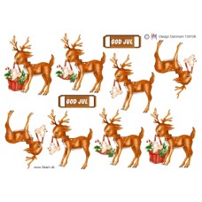 Jul - Rudolf med mus i kurv