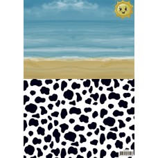 Yvonne Creation - Summer Holiday - Baggrunds papir