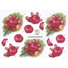 Blomster - Buket roser