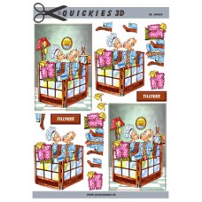 Quickies 3d - Ældre ægtepar som kysser